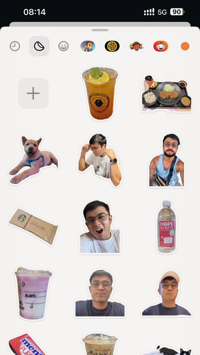 dekcamas's tweet photo. Enjoying this sticker feature haha!
Just feel free to use these stickers I made π
#stickers #iphone #iphonestickers https://t.co/HHIvrjiuHL