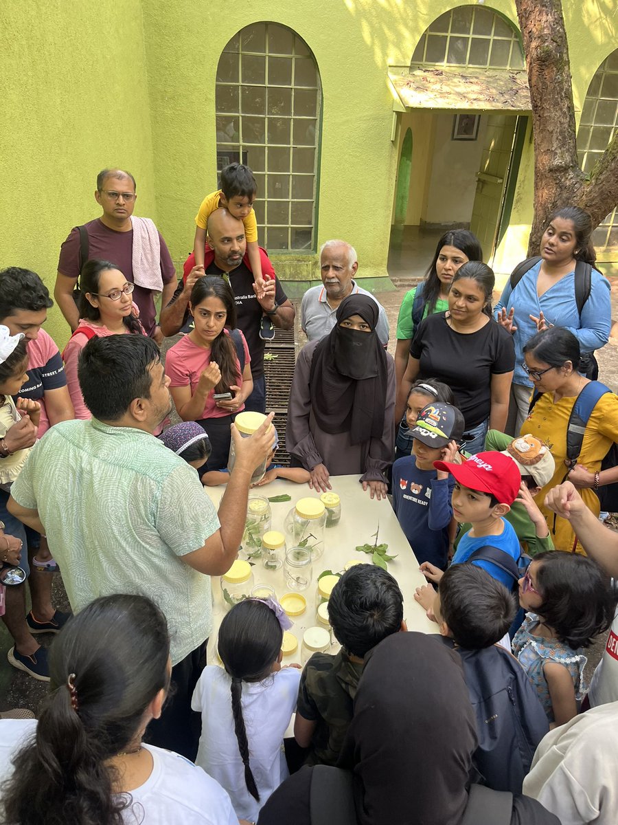 Thanks <a href="/shardulbajikar/">Shardul S. Bajikar</a> for informative lecture on butterflies for kids <a href="/BNHSIndia/">Bombay Natural History Society</a> cec butterfly festival