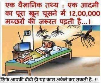 1200000 Mosquitos power = One Churail 😉