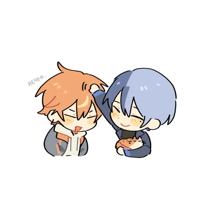 #冬彰 (=゜ω゜)