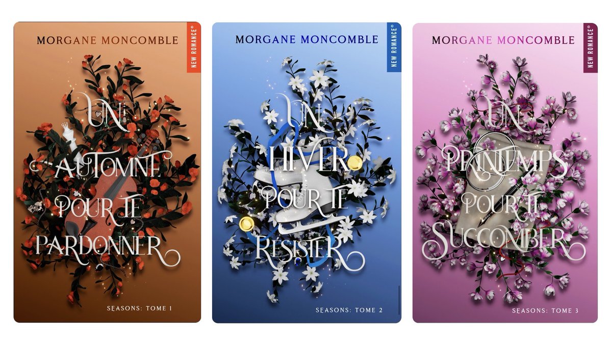 Morgane Moncomble on X: Les couvertures des trois premiers tomes SEASONS  ont été dévoilées… Bientôt celle de l'été ! Laquelle est votre préférée pour  l'instant ? 🥰  / X