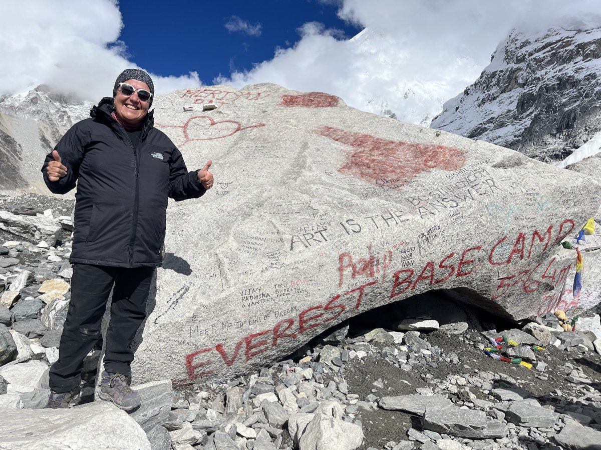 susi4ed's tweet photo. Mission accomplished! Thank you to my passionate and energetic ⁦@StEdsVero⁩ students for inspiring me to assume the challenge. And thank you to ⁦@RolandCSmith for taking us on an epic adventure with ‘Peak’ https://t.co/rtyOOGMdaJ