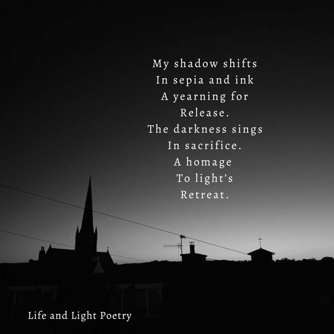 epaget31's tweet image. My poem and photograph ‘Homage’ 

You can see more of my work on Instagram, Facebook and my website.

lifeandlightpoetry.com

#poets #poetrytwitter #femalewriter #womenwhowrite #blackandwhitephotography #englishpoet #inspiration #PoemADay