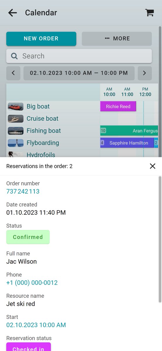 bukza_app's tweet photo. Updated UI for tables. https://t.co/76KSiBRALb