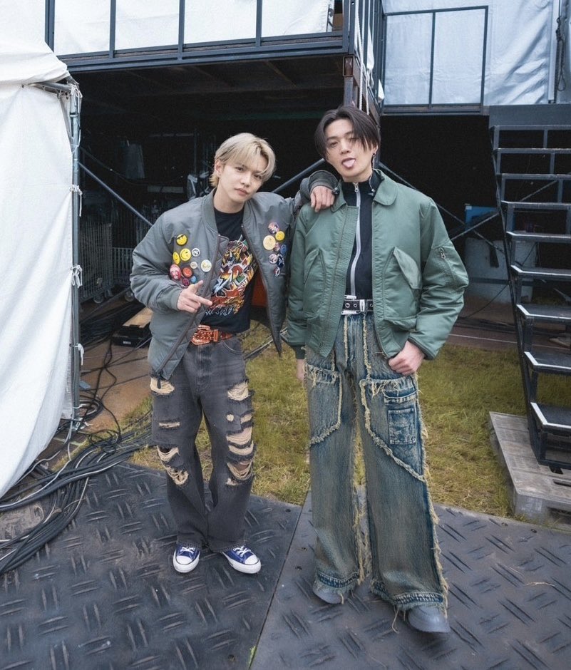 M-1兄弟じゃん。 って言って撮ったやつ ◡̈ #FANTASTICS #イナズマ