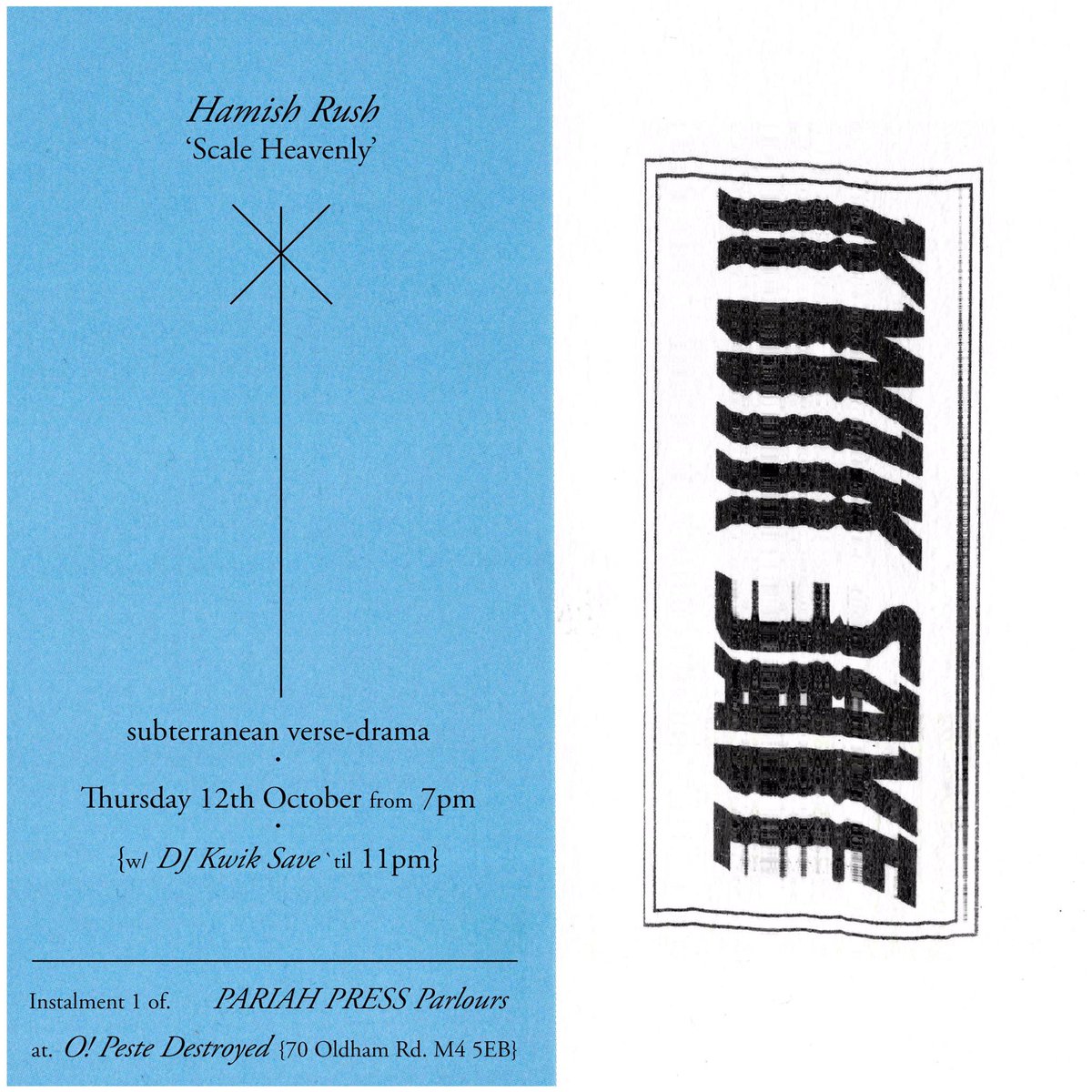 PARIAH PRESS 🍸 tweet media