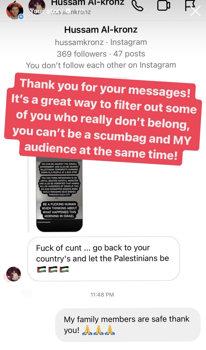 My Instagram DMs are hell now hehehe