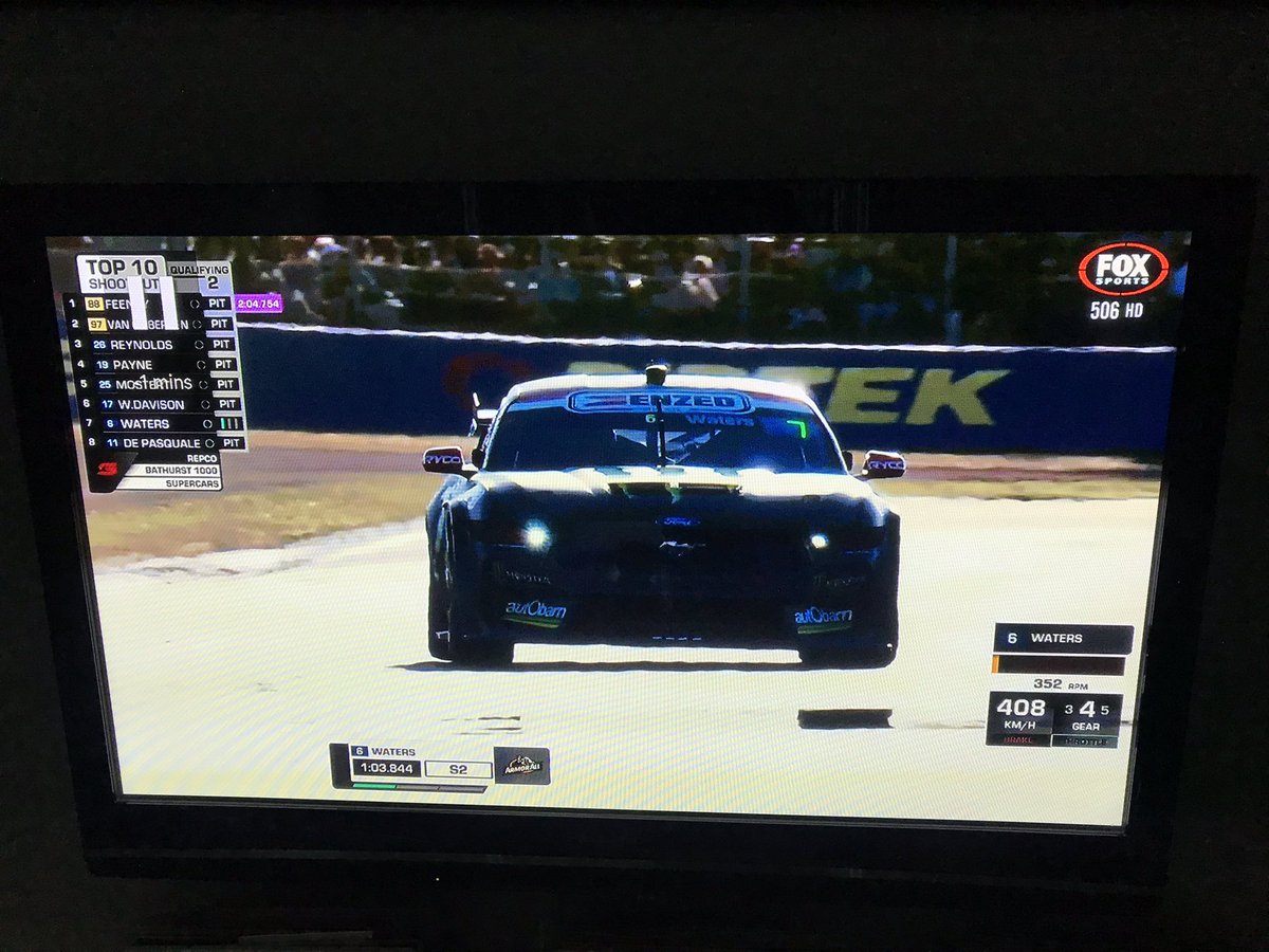 Gutha1's tweet photo. @theracetorque What! 408kmh for Cam over the top in the shootout! Not! soft tyres. Put them back on hards so they can go flat chat through the stint. The race missed that intensity. https://t.co/mBEiAjHIZt