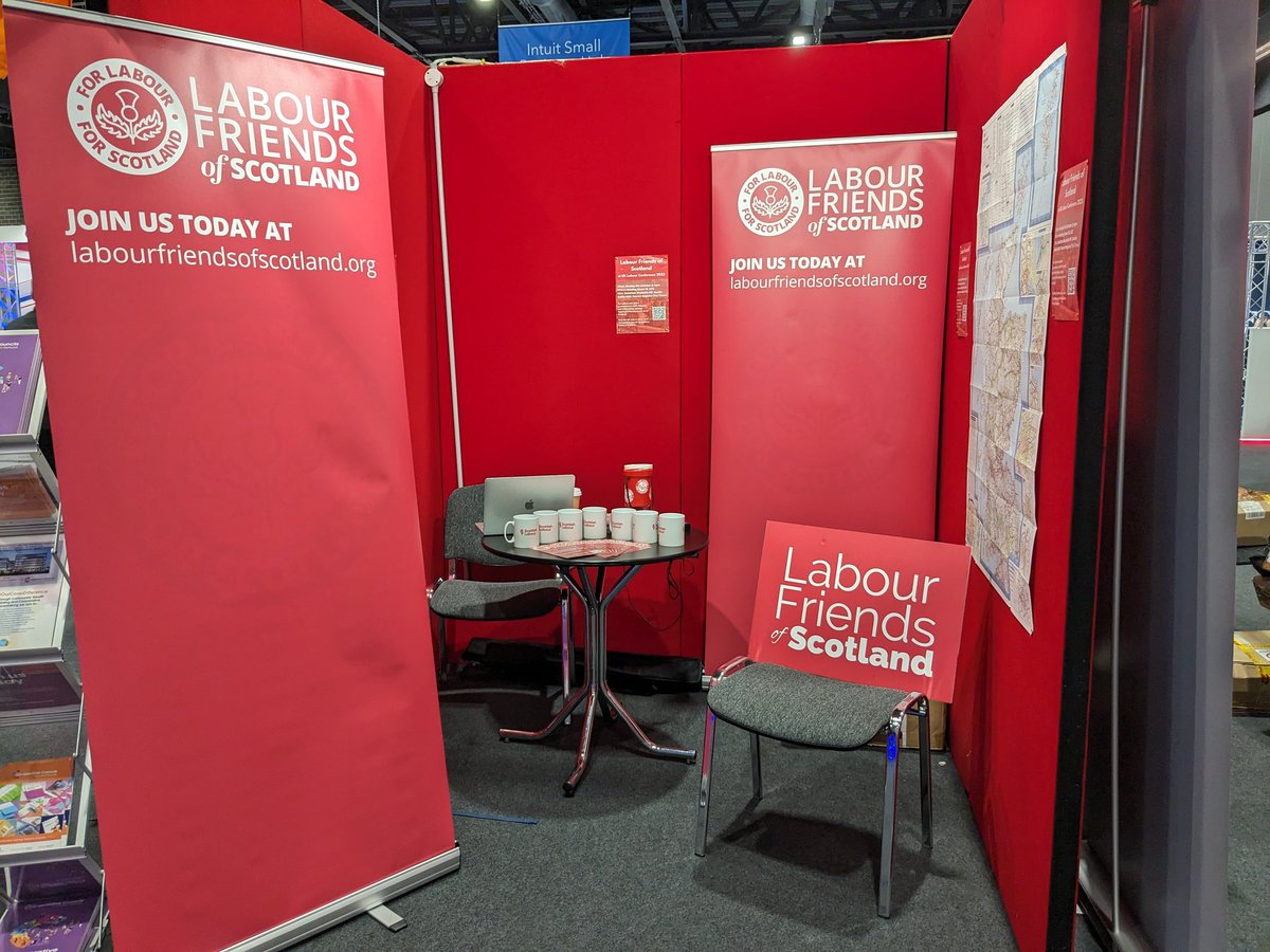 LabFriendsScot's tweet photo. That's us set up! We'll be in the Exhibitions Hall all conference so come and say hello- don't forget our panel at 4pm in Room 18 of the ACC with @jackiebmsp, @jreynoldsMP and @patrickkmaguire https://t.co/HziOCM9zTX