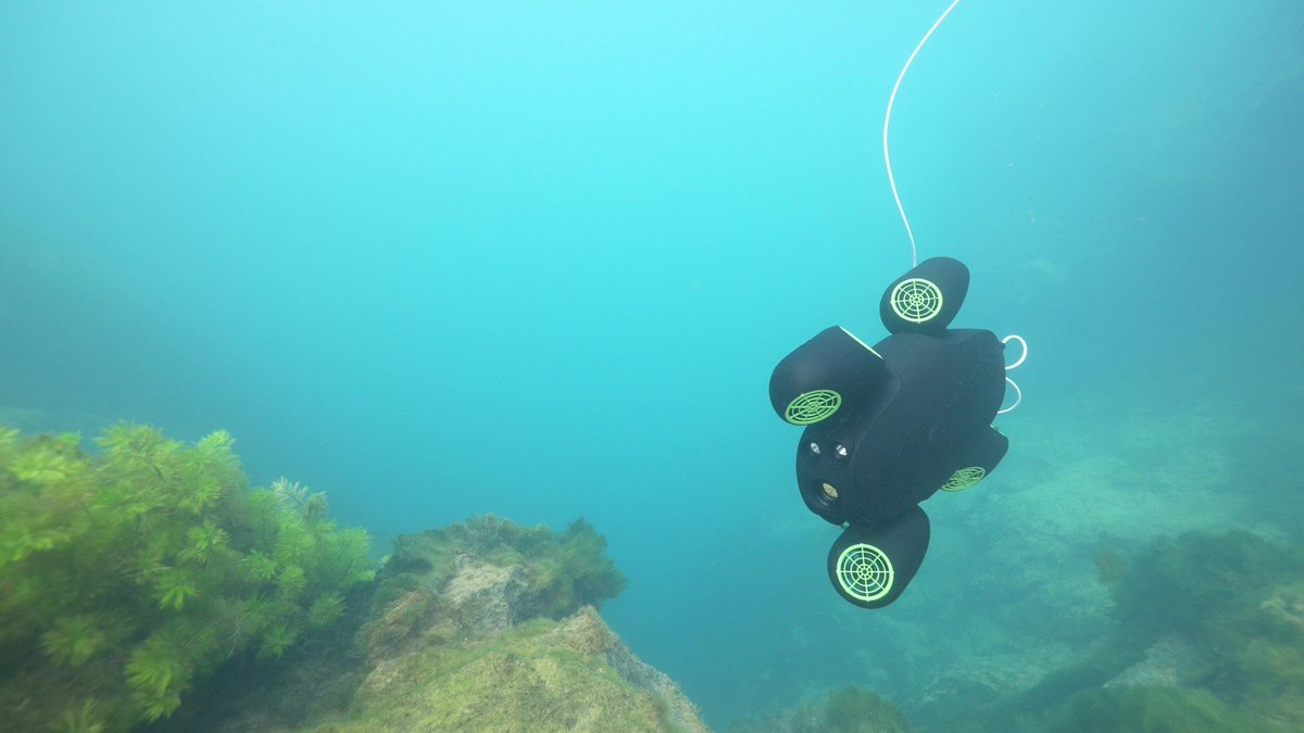 YoucanRobotics's tweet photo. We are having a new product —#OceanEye.It has
4K HD Camera;100m Diving Depth;360-degree global movement;Equipped with Sonar,robotic arm,Underwater Camera,Locators.
It can be used to ship detection, underwater search and rescue, marine resources exploration,etc.
#Youcanrobot #4K https://t.co/VjNKUy9z4g