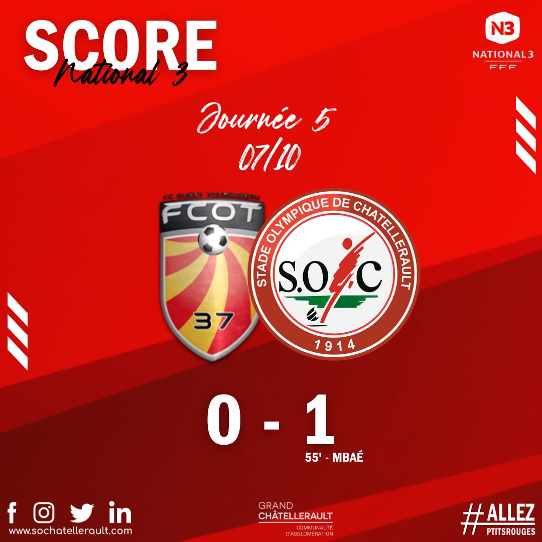 S.O. Châtellerault 🔴⚪ tweet media