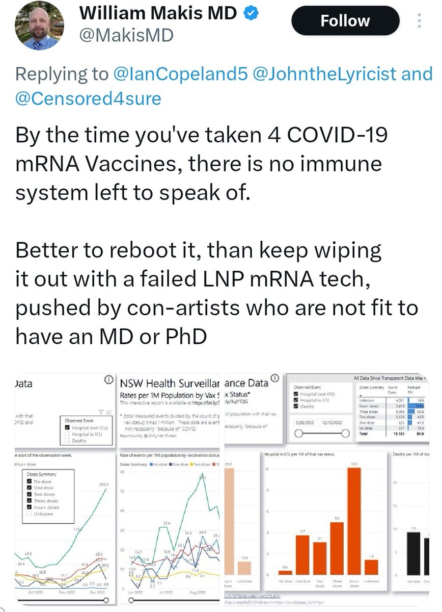 A challenge for @MakisMD He claims the vaccine 'wipes out your immune system'. Back this claim up with a link to a peer reviewed article. Not random screenshots. I bet: 1) He blocks me 2) He can't produce the link 3) He redirects Taking all bets 🤣🤣🤣🤣🤣