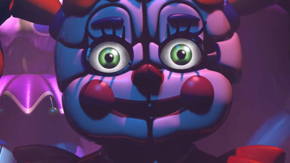 RILEYTRONIC's tweet photo. Nothing infuriates me more than seeing FNAF fans STILL think Circus Baby was supposed to be white despite every single instance of her being blue https://t.co/xNRgmHzVob