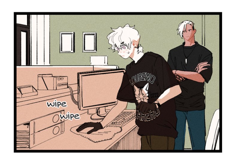 BooKeeper new episode is up on Tapas and Webtoon Canvas! Links in bio!