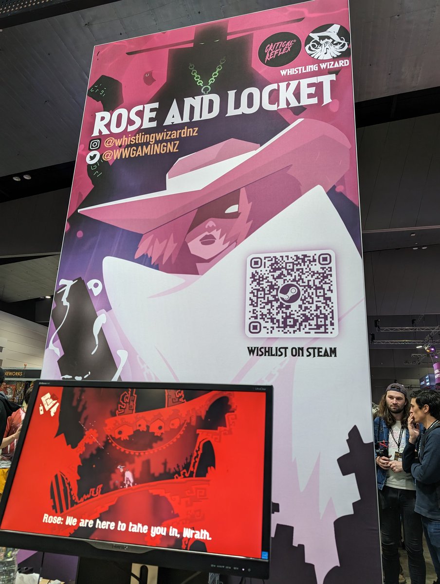 WellPlayed (@wellplayed_au) on Twitter photo New Zealand brought its A-games to PAX this year, with the side-scrolling action-platformer Rose and Locket from <a href="/WWGAMINGNZ/">Rose and Locket - Whistling Wizard</a> one of the standouts
Wishlist: store.steampowered.com/app/1697850/Ro… New Zealand brought its A-games to PAX this year, with the side-scrolling action-platformer Rose and Locket from <a href="/WWGAMINGNZ/">Rose and Locket - Whistling Wizard</a> one of the standouts
Wishlist: store.steampowered.com/app/1697850/Ro…