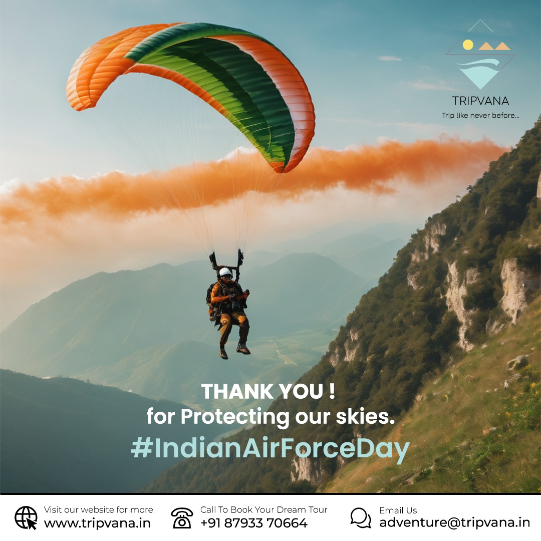 We Salute the Bravery and Valour of our Air warriors. Thank You for Protecting our skies.
#IndianAirForceDay #indianairforceday #indianairforce🇮🇳 #indianairforce #indianairforce✈ #indianairforceday🇮🇳  #india #explorepage #explore #tripplanner #tripplanning #tripplan #tourpackage