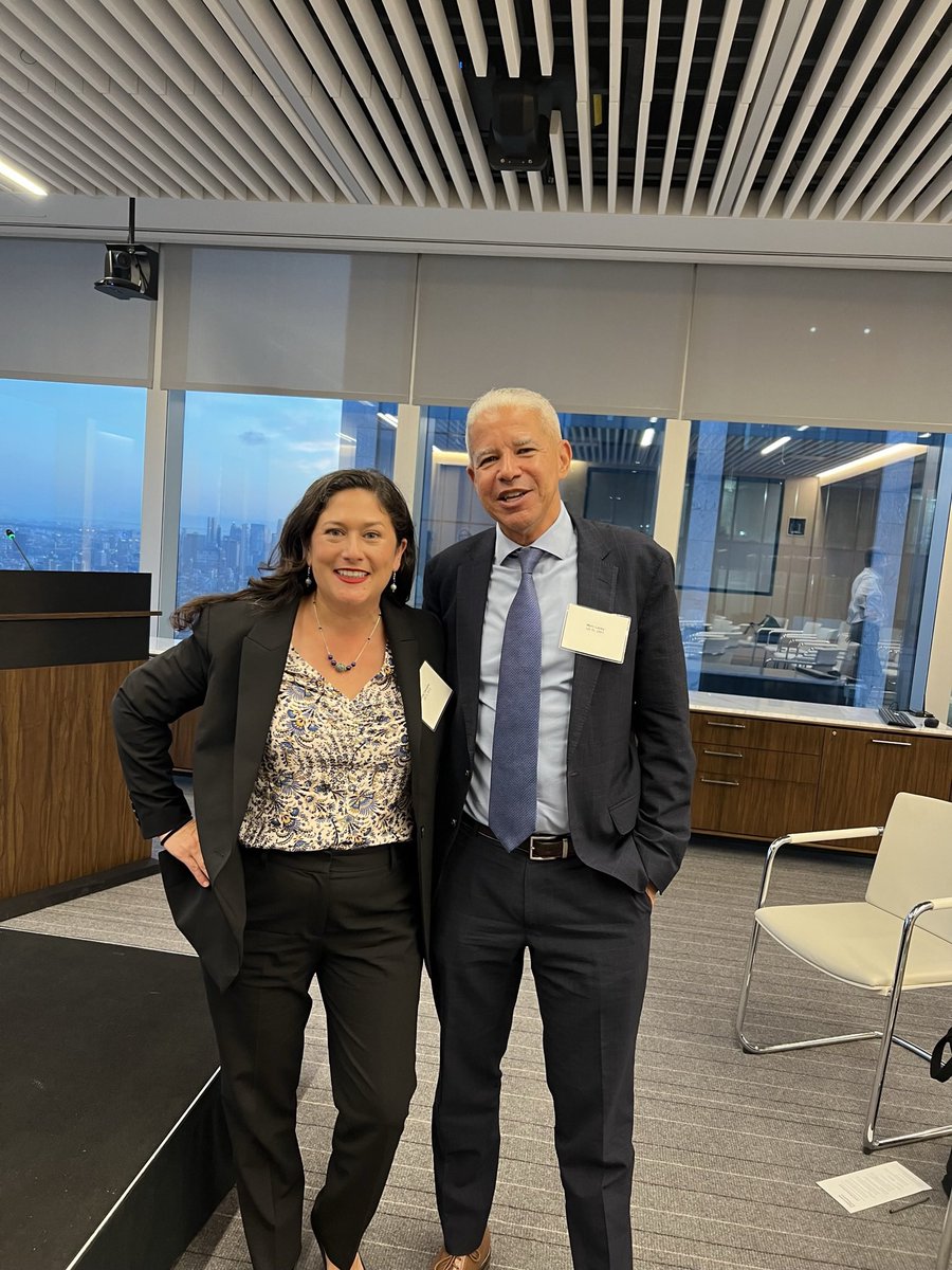 Honored to represent <a href="/latimes/">Los Angeles Times</a> &amp; moderate a discussion about the future of journalism with friend &amp; <a href="/nytimes/">The New York Times</a> Managing Editor <a href="/marclacey/">Marc Lacey</a> <a href="/FAF_US/">French-American Foundation</a> NYC gathering this past week. Not only is Marc an excellent journalist and mentor but also a good human being. So much fun catching up.