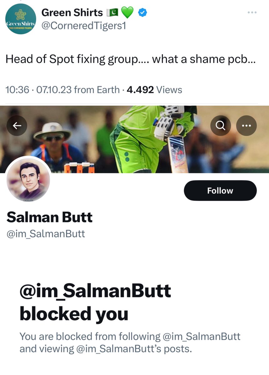 CorneredTigers1's tweet photo. Ye to hona hi thaβ¦β¦.. ππ«‘
Uffff I cant express my expression⦠Biggest achievement unlocked..
#SayNoToMatchFixers https://t.co/PorzGezkHG