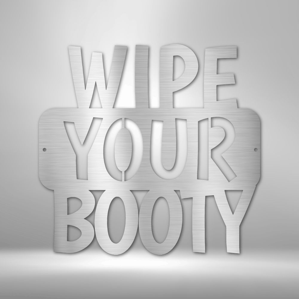 ARSPECIALTIES's tweet photo. Looking for a quirky and fun addition to your bathroom decor? Look no further than the Wipe Your Booty Quote Steel Sign!  https://t.co/QgGA7n7XfG

#metalsigns
#metalart
#cnc
#cncmachining
#homedecor
#art
#metal
#arspecialties https://t.co/FY2CWHN7tu