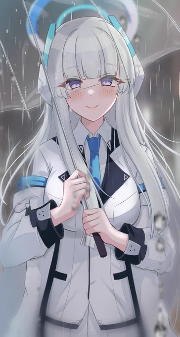 #ブルアカ #BlueArchive 雨とノア (再揭)