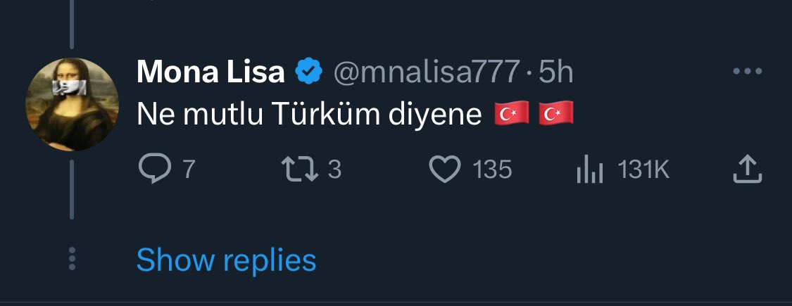 bern__'s tweet image. milliyetçi mona lisa