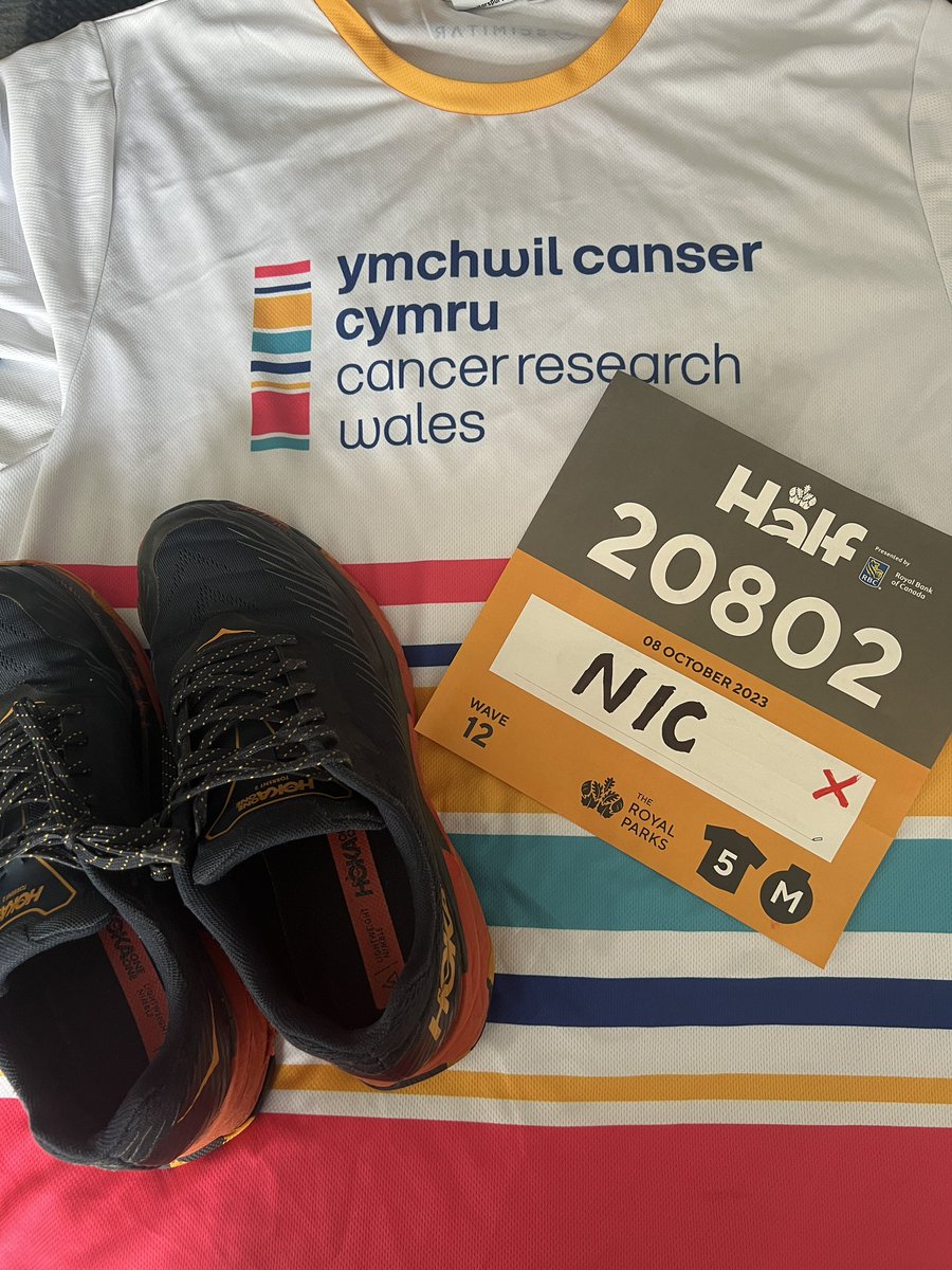 Getting ready for <a href="/RoyalParksHalf/">Royal Parks Half</a> supporting <a href="/cancer_wales/">Cancer Research Wales | Ymchwil Canser Cymru</a> 
Completing my 2023 challenge of <a href="/CardiffBay10K/">Brecon Carreg Cardiff Bay 10K</a> <a href="/LondonMarathon/">TCS London Marathon</a> <a href="/Cardiff10K/">Brecon Carreg CDF 10K</a> <a href="/Great_Run/">Great Run</a> 

tinyurl.com/k8eb2nep