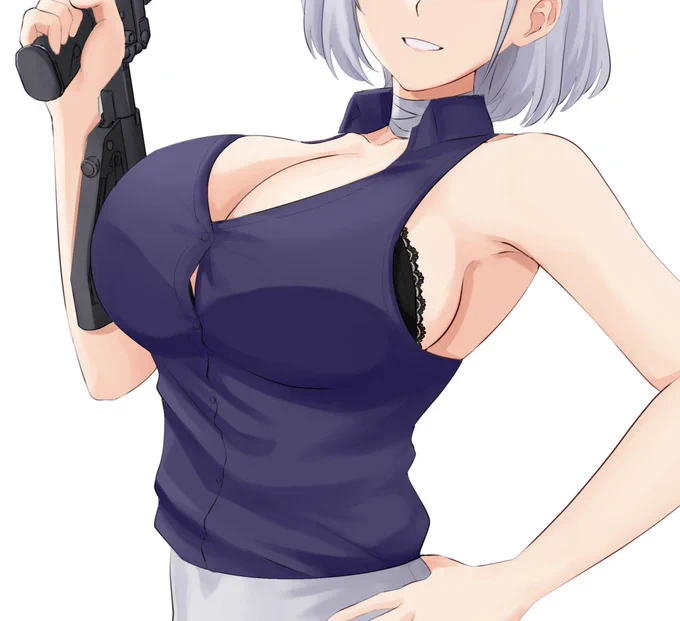 #おっぱいのでかい絵を描くのでフォローしてください