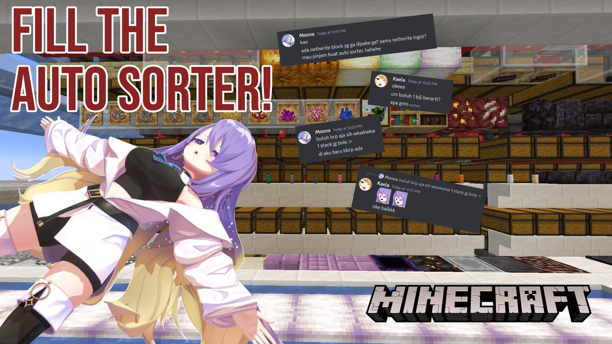 moonahoshinova's tweet photo. Today i will continue filling the autosorter!
Stream start at 3PM GMT+7

URL : https://t.co/FvAhzdtvCW https://t.co/fd1KGNERwy