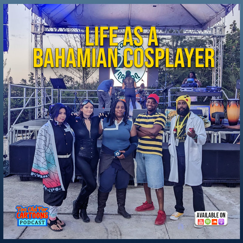 theopnetwork's tweet photo. The new episode of #TooOldForCartoons is now available!🙌
📌 Episode 17 -LIFE AS A BAHAMIAN COSPLAYER
📽️ YouTube
🎧 Soundcloud | Spotify | Apple | Google
.
.
.
#Cosplay #ComicCon #CosplayCommunity #ConventionExperiences
#CosplayDiscussion #CosplayCreators #CosplayLife https://t.co/i0mGeiYFSs