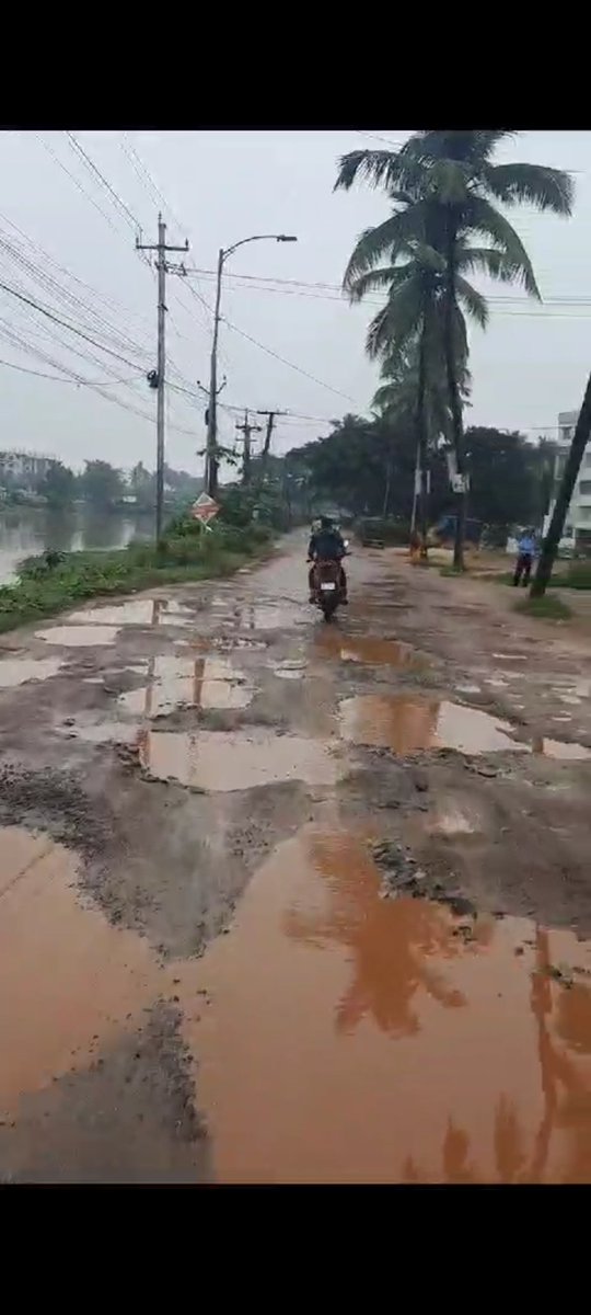 DiptabhanuS's tweet photo. #puricanalroad 
#hanspal
Road conditions https://t.co/bJAaV8K5I9