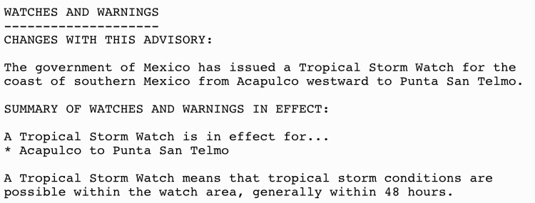 LimWeather's tweet photo. As of late, #Invest99E is now #PTC16E, #tropicalstormwatch in effect from #Acapulco to #PuntaSanTelmo, most of #guerrero and #michoacan, to peak at =>50mph
#Wxtwitter #Tropicswx #99E #Max #EP99 #Mexico #TropicalStorm #TropicalStormMax https://t.co/pUghhliO6l