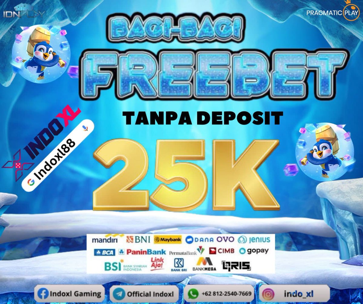 Indoxl_gaming's tweet photo. JOIN DISINI SEKRANG DI JAMIN MENANG MAXWIN!!!
INDOXL/INDOXL88
MAMBER BARU DIKASIH JACKPOT TERUS
Menang Berapapun pasti DIBAYAR!!
🔥BONUSFREE CHIP 25K
🔥WELCOME BONUS 50%
🔥BONUS REFERRAL 23,3%
🔥BONUS DEPOSIT HARIAN 10%
tele:
https://t.co/bftxSlDzEQ https://t.co/GybXSRvgBk