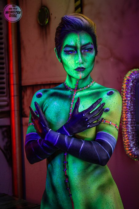 Finally got to do the Green version of Frankensteela from "Resurrection on Monstress."  This was one