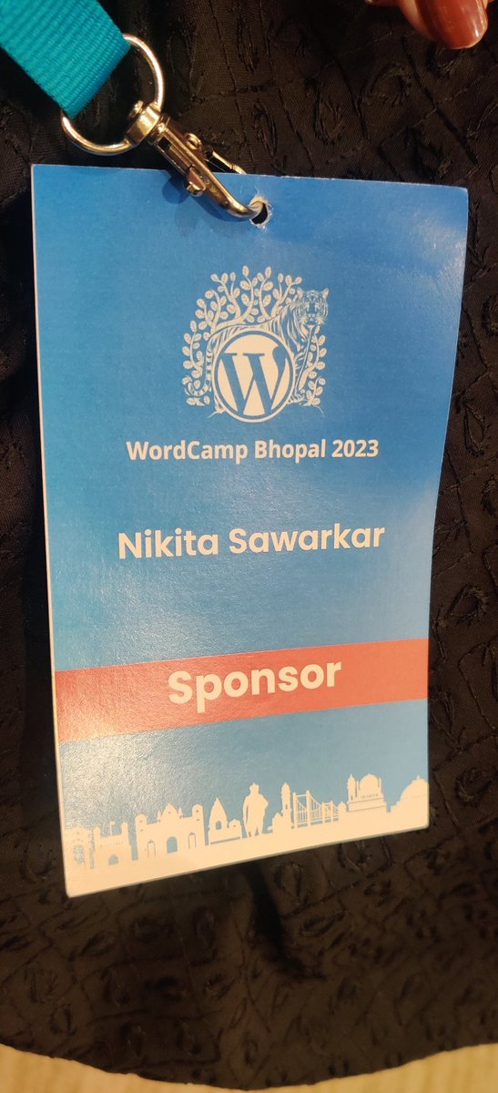 NikiSawarkar's tweet photo. Come and say hi if you are around!
@wcbhopal #wcbhopal2023 https://t.co/oyqpCo8UGK