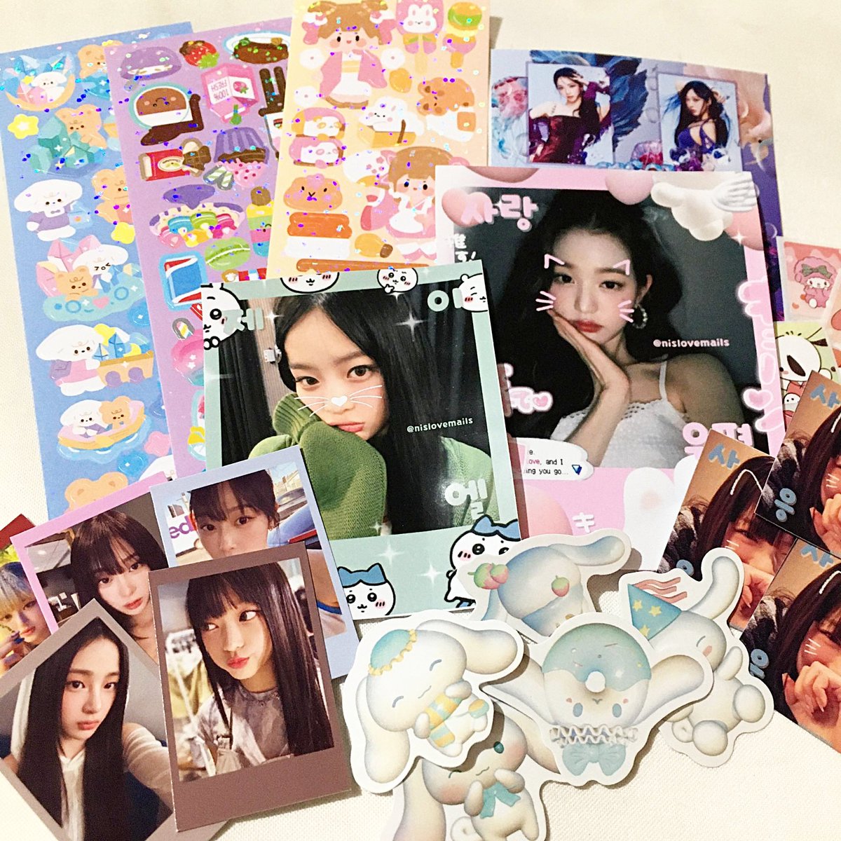 . . . ` ୭ #ficsluvmails 🍥💭

— THANK YOU SO MUCH BFF <a href="/nislovemails/">aria ✰⋆⁺</a> FOR THESE SPARKY POLAS AND STICKERS^^ i did not expect to receive a lot of them but I really appreciate everything you included in this package :'> ILYSM ఇ ◝‿◜ ఇ