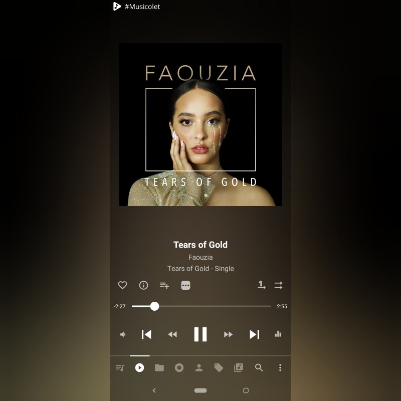 themaverikgom's tweet photo. Escuchando #TearsofGold de #Faouzia en #musicolet…
Obtén Musicolet de: https://t.co/AbCrNyBGDJ https://t.co/dTmqt08gNd