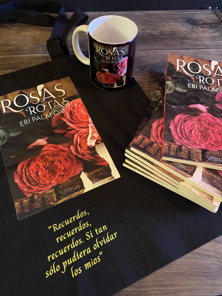 #RosasRotas #EriPalafox Una tarde llena de sorpresas!!! Busca tu #libro y #merch #personalizada  📖🌹

#PonteGuarro #escritora #books #tazas #bolsasdetela #totebag #teatime #bookslovers @Guarro_artcafe