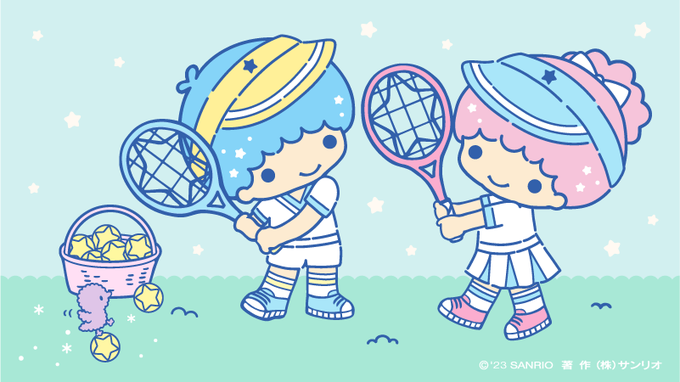 「tennis racket」 illustration images(Latest｜RT&Fav:50)