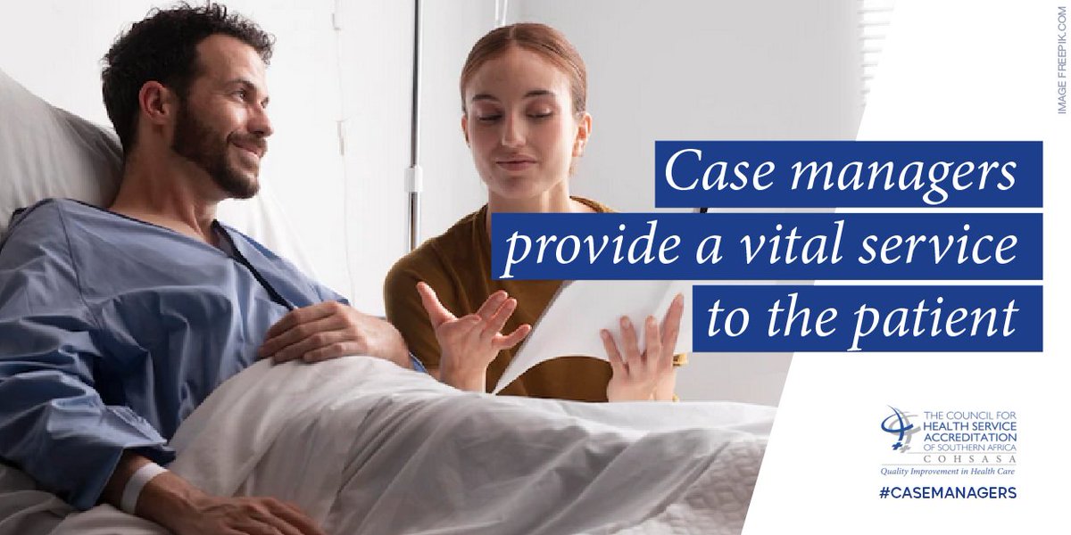 COHSASA's tweet image. It’s Case Management Week and the theme is “Keeping the Person at the Heart of Collaborative Care”. Currently, case managers are not a recognised profession in South Africa. 
#casemanager #CMWeek2023