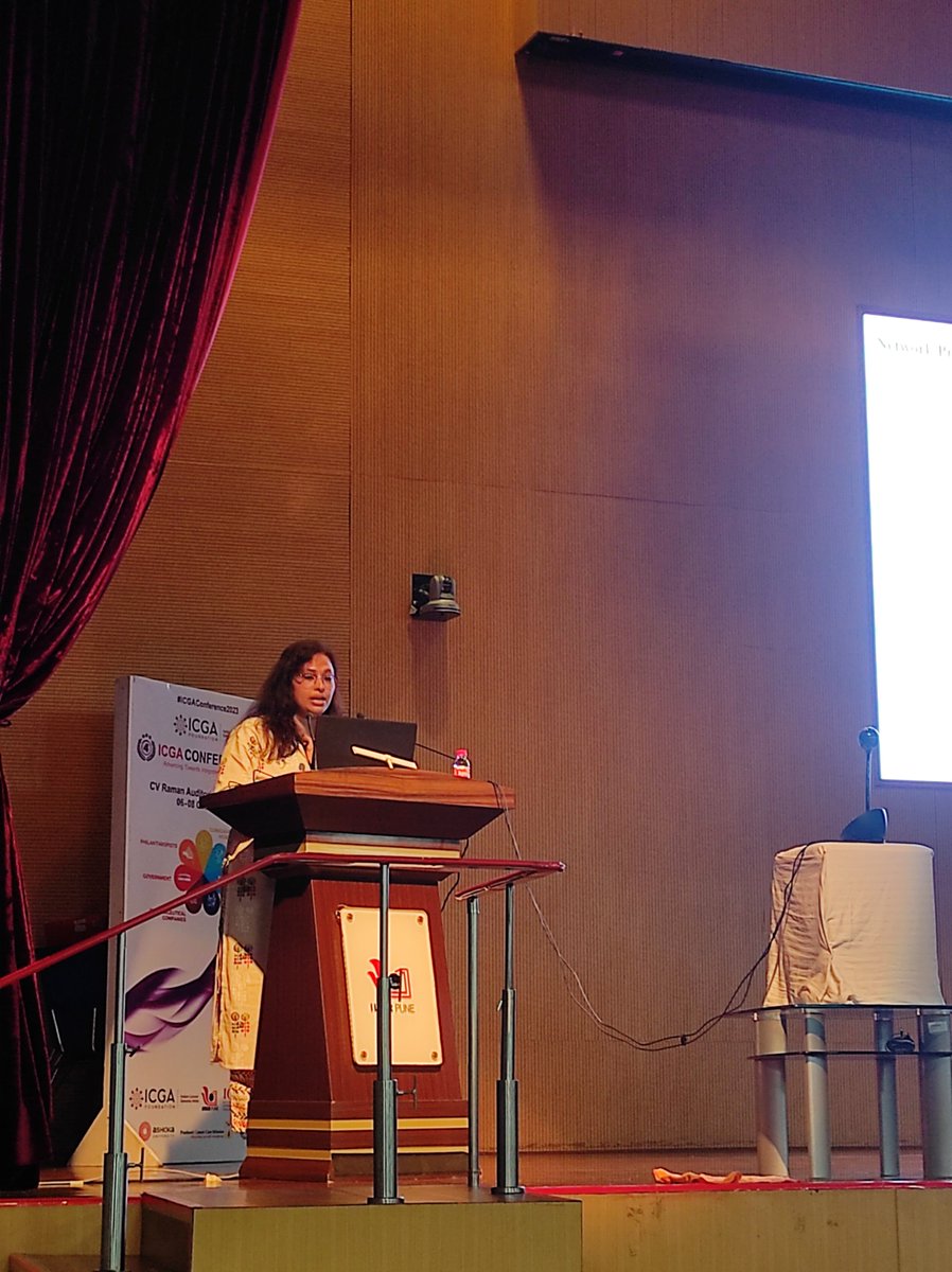 ICGA_India's tweet photo. Day 3- Session 10: Lightning Talks
Talk by Ms. Anubha Dey (University of Hyderabad, Hyderabad) on "MAGICAL: Multi-class Approach for Genetic Interaction in Cancer via Algorithm Learning"
#icgaconference2023 #icga #iiser #pune #oncology #cancer #canceromics #precisiononcology https://t.co/BesUZzfxOM