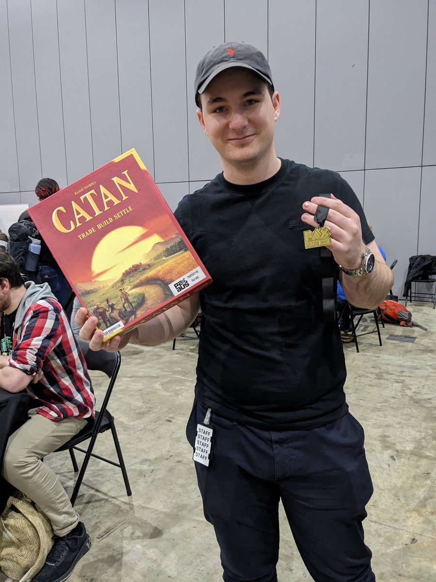 Congratulations to our Catan Winner Sonny!