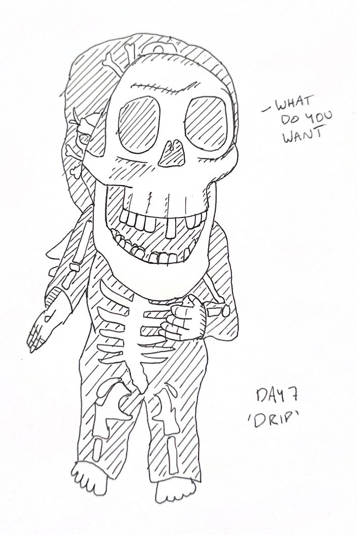 griftyonh's tweet photo. #Inktober day 7: Drip

(inspired by this video https://t.co/zTyUCRRUyN) https://t.co/nn1fFAALy4