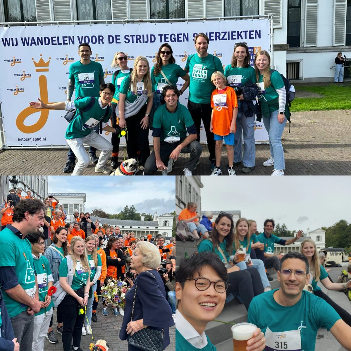 DrJohanLim's tweet photo. Dank mensen met een spierziekte, familie/vrienden en collega's die met ons hebben meegedaan aan #Oranjepad en/of deze/onze sponsorloop hebben gesteund 💪
Dankzij jullie hebben we bijna 1000 euro opgehaald voor onderzoek naar spierziekten!! 🎉
#goeddoel #spierziekte @Spierfonds https://t.co/UBFwdS7hfw