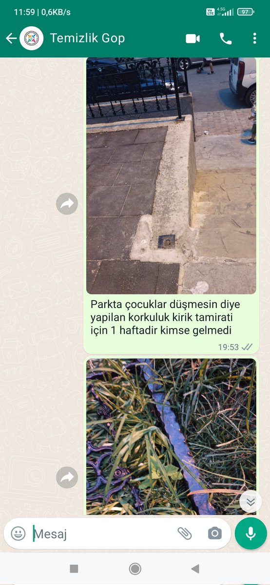 Karlitepe Mahallesi İhsan çıkmazı sokak İhsan çıkmazı parkı
 Gaziosmanpaşa /İstanbul
38 gün önce bildirilen çocuk parkı koruma demiri için bir çalışma yapılmamıştır. Belediye eskisi gibi çalışmıyor <a href="/akpartiistanbul/">AK Parti İstanbul</a> <a href="/Akparti/">AK Parti</a> <a href="/TC_istanbul/">TC İstanbul Valiliği</a> <a href="/GOPBelediyesi/">Gaziosmanpaşa Belediyesi</a>