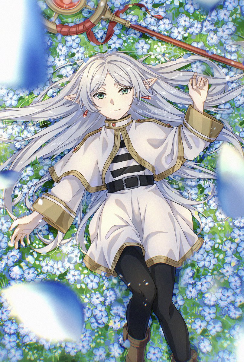 葬送のフリーレン 最高級複製原画 第七弾『花畑』 A3サイズ大 葬送のフリーレン』 複製原画第七弾 「花畑」A4