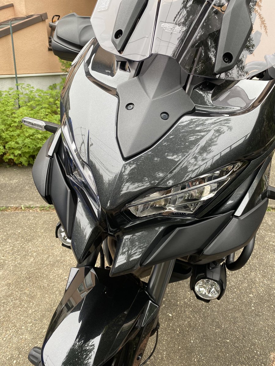 versys1000rider's tweet image. わたし、キレイ❓

 #VERSYS  #VERSYST