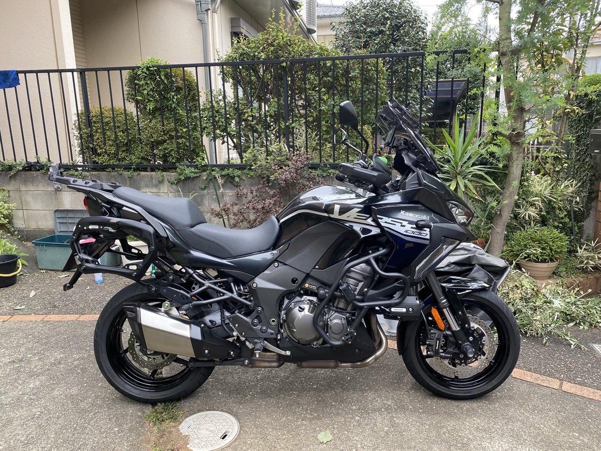 versys1000rider's tweet image. わたし、キレイ❓

 #VERSYS  #VERSYST