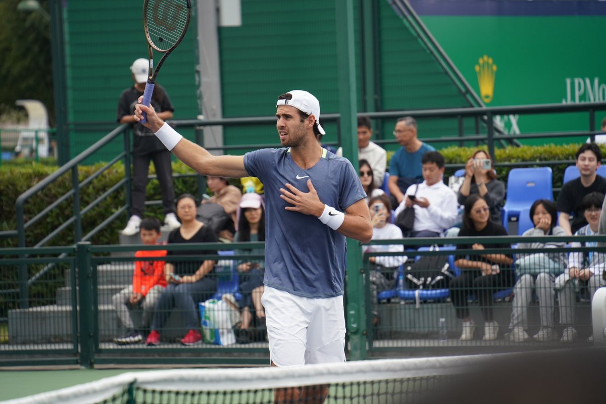 imshanehan's tweet photo. Karen Khachanov https://t.co/XwwFNHdWw6