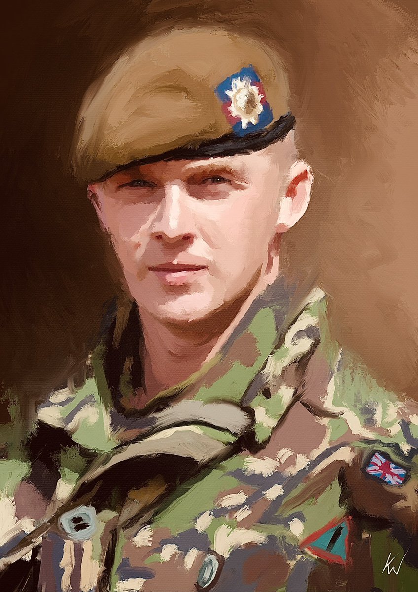 kev9348's tweet image. Remembering today L/Cpl James Hill of the 1st Battalion Coldstream Guards who fell in Afghan on 8 October 2009 and who’s portrait is now with his family @ColdstreamGds #ColdstreamGuards #wewillrememeberthem #BritishArmySoldier #FallenOfAfghan @poppypride1
