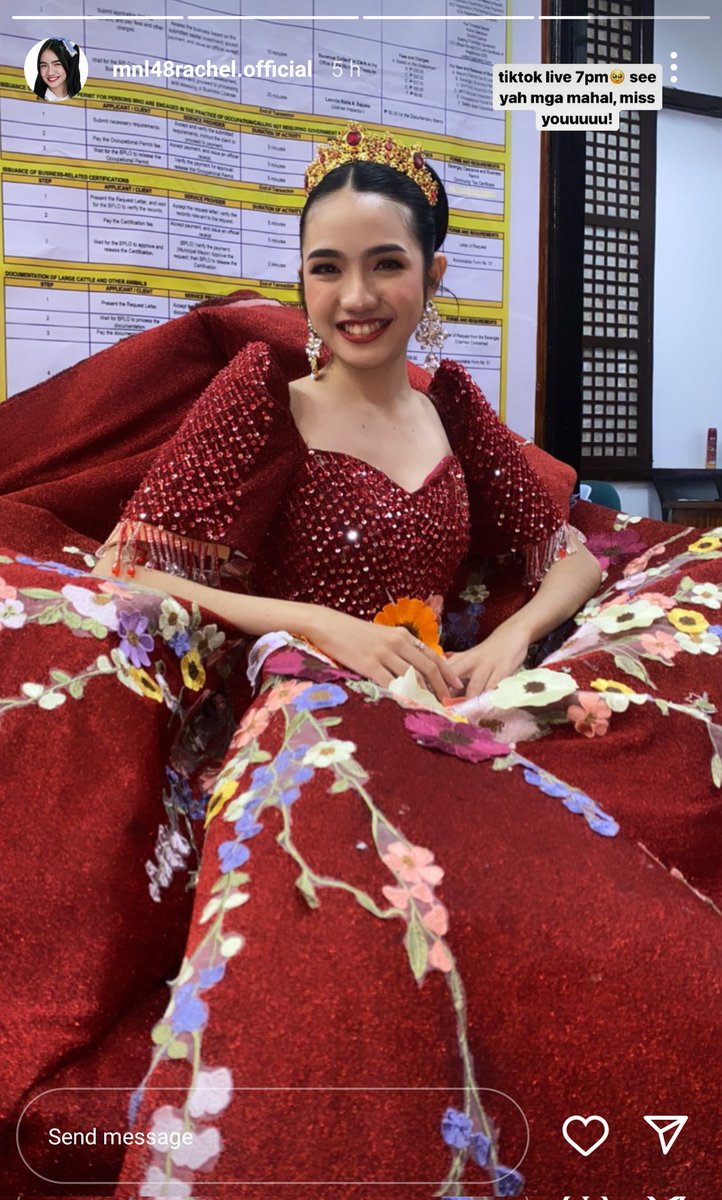 #MNL48Rachel
[IG Story]💖💖[10/08/2023]

TikTok Live 7pm

Don't forget to like and follow MNL48 Rachel
FB Page: MNL48 Rachel
TikTok: rachel.mnl48official
Kumu: rachel.mnl48official
IG: mnl48rachel.official
YouTube: Rachel Frances Song Suazo 
#MNL48 #MNL48Rachel #Rachellovers